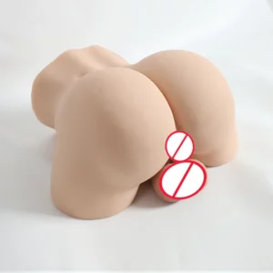 Ass Masturbator Torso B00652-6.2KG 45 Right Side Back Bottom View