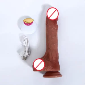 Sex Toy-Vibrating Dildo L00832-Set View