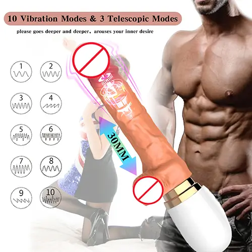 Consolador Vibrador LXY01111 Detalle 1